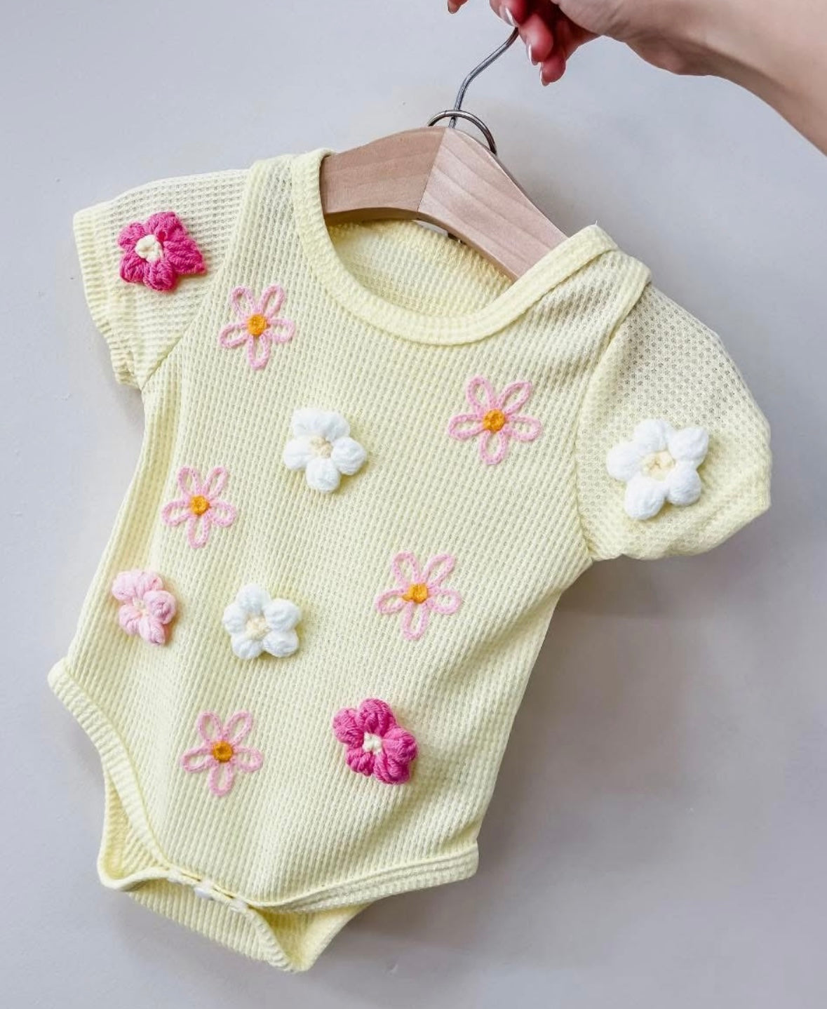 Yellow Flower Power Romper